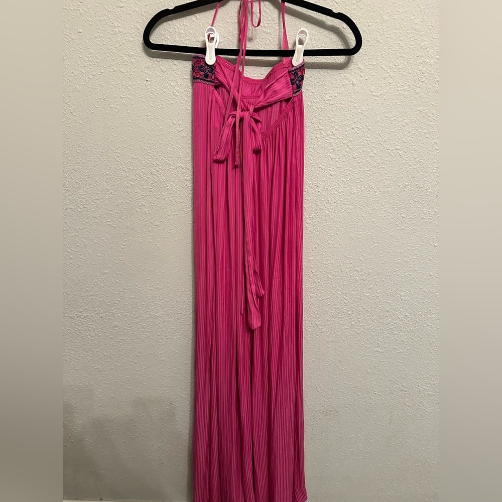 Free People Pink Jumpsuit with Flowing Silhouette - Picture 5 of 6